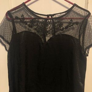 Black Lace Top